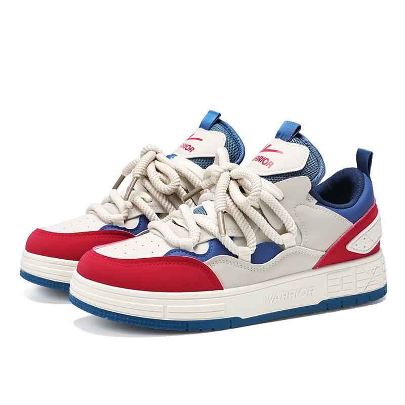 WARRIOR Дофаминовые разноцветные низкие скейтерские кроссовки унисекс - средне-серый синий красный, цвет Medium Gray Blue Red
WARRIOR Дофаминовые разноцветные низкие скейтерские кроссовки унисекс - средне-серый синий красный, цвет Medium Gray Blue Red
