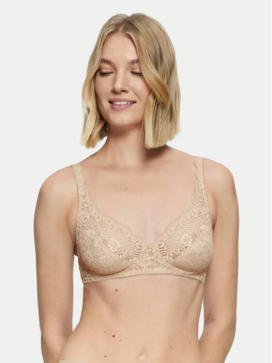 Бюстгальтер без косточек Amourette 10210704 Triumph, бежевый
Бюстгальтер без косточек Amourette 10210704 Triumph, бежевый