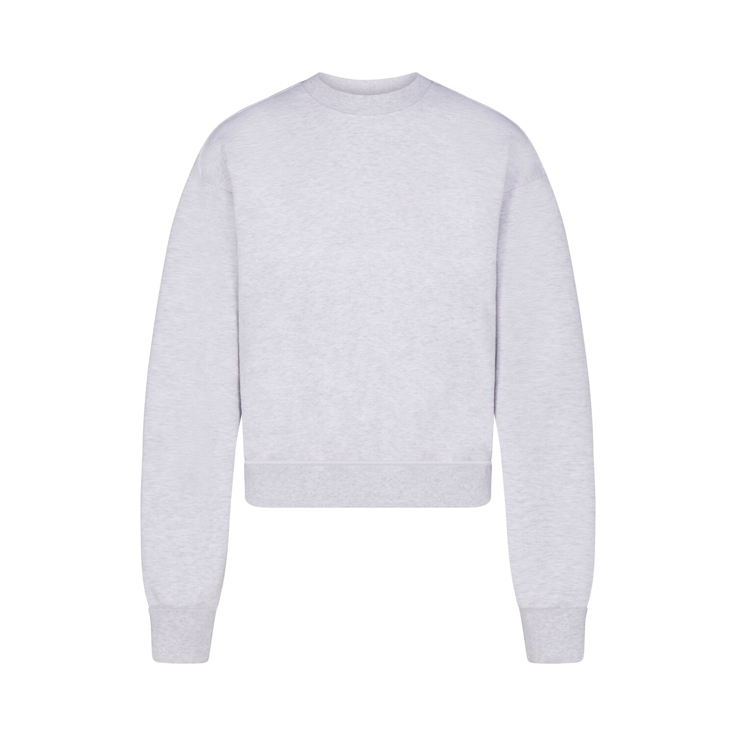Классический свитер с круглым вырезом SKIMS, цвет light heather grey
Классический свитер с круглым вырезом SKIMS, цвет light heather grey