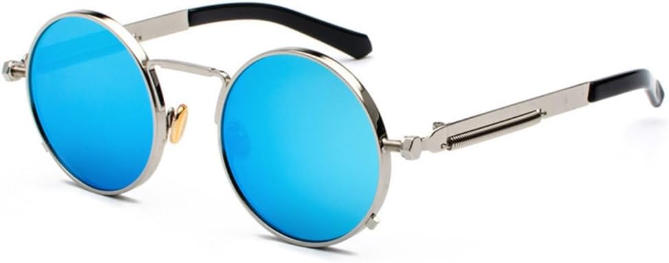Классические солнцезащитные очки MUTYNE в толстой круглой оправе в стиле стимпанк, 9 цветов, ретро-металлические пружины, светоотражающие линзы, панк-очки, Silver Blue Mirror
Классические солнцезащитные очки MUTYNE в толстой круглой оправе в стиле стимпанк, 9 цветов, ретро-металлические пружины, светоотражающие линзы, панк-очки, Silver Blue Mirror