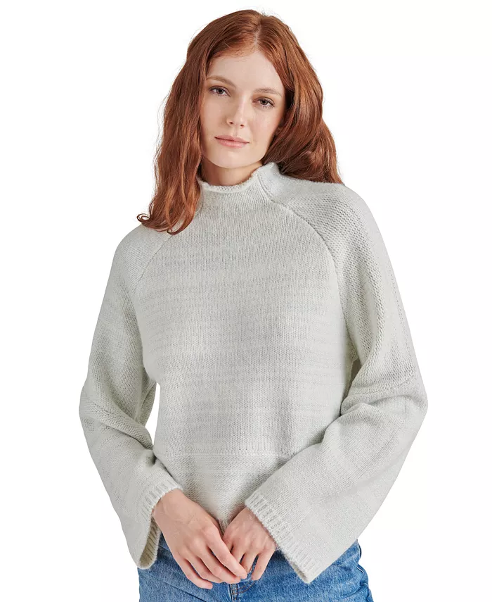 Женский свитер с воротником-стойкой в стиле инди-металлик Steve Madden, белый
Женский свитер с воротником-стойкой в стиле инди-металлик Steve Madden, белый