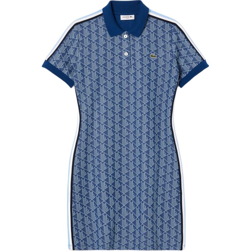 Monogram jacquard Polo Dress LACOSTE, синий
Monogram jacquard Polo Dress LACOSTE, синий