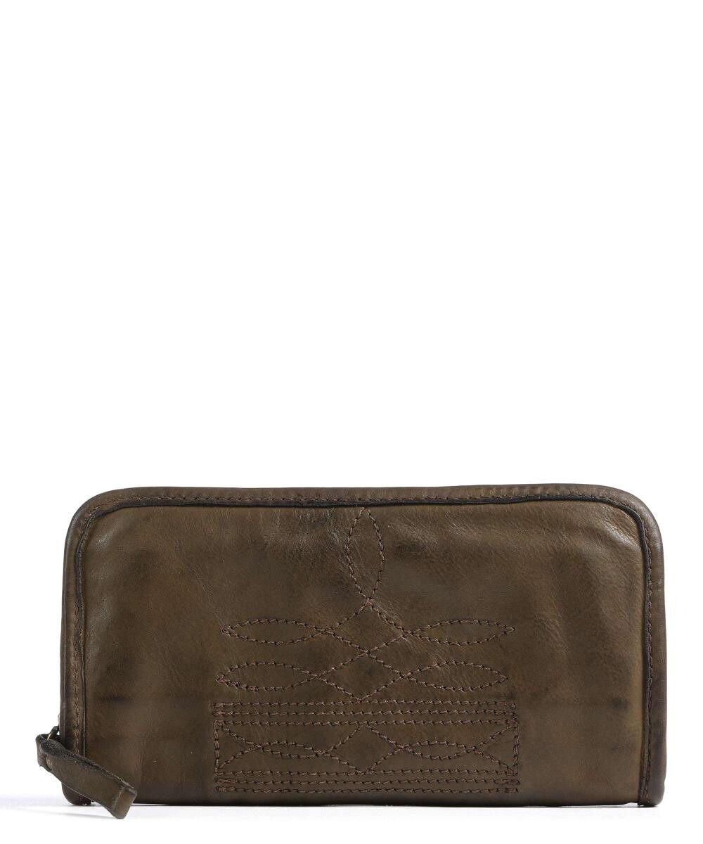 Кошелек из зерненой яловой кожи Campomaggi, зеленый
Кошелек из зерненой яловой кожи Campomaggi, зеленый