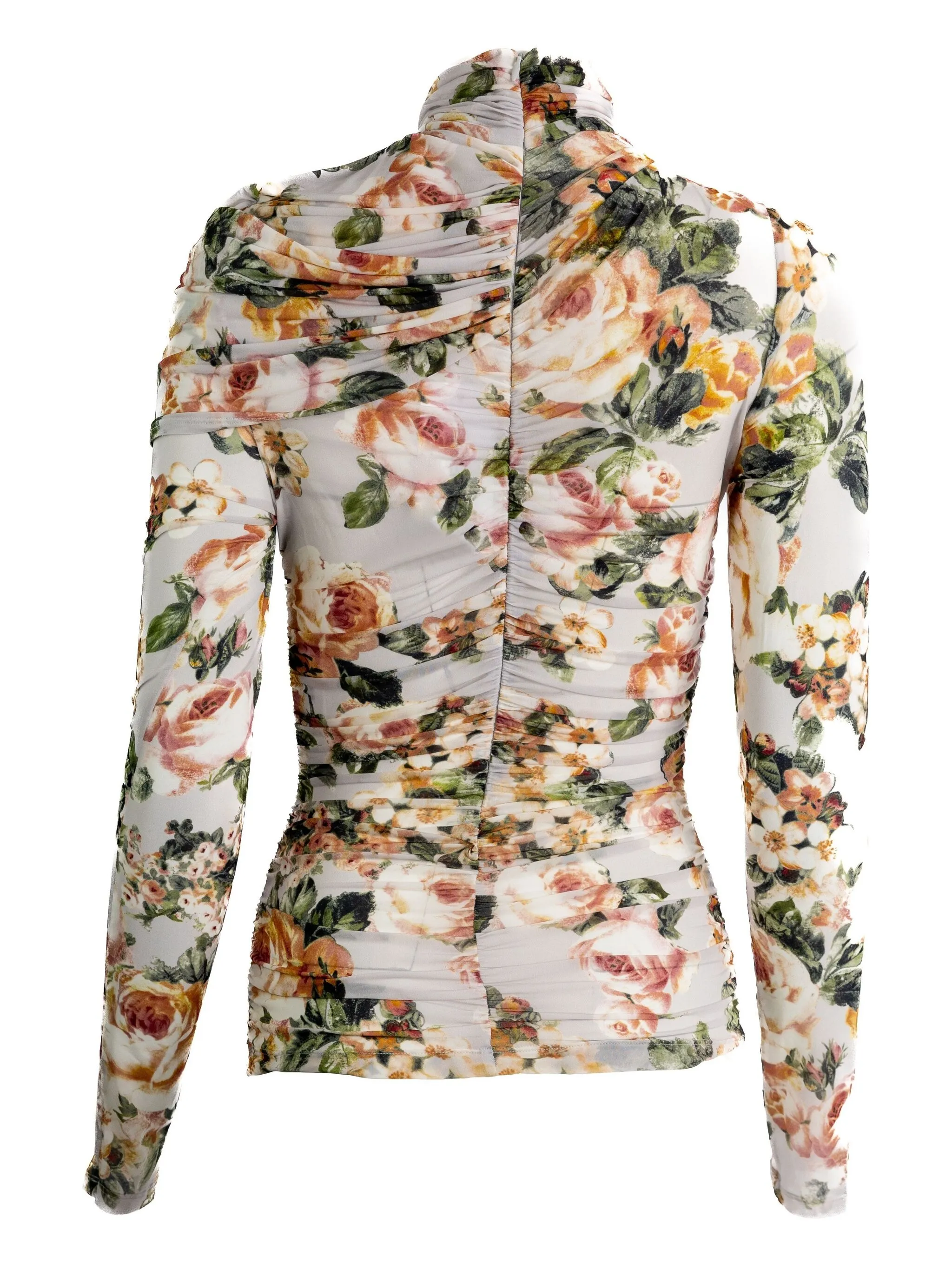 Блузка с цветочным вырезом на шее Magda Butrym, нейтральный
Блузка с цветочным вырезом на шее Magda Butrym, нейтральный