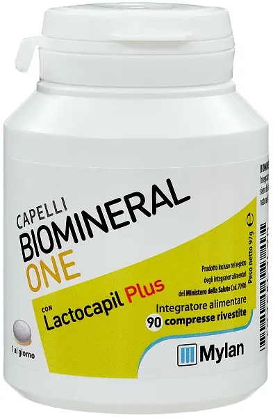 Biomineral One Lactocapil Plus добавка против выпадения волос, 90 таблеток
Biomineral One Lactocapil Plus добавка против выпадения волос, 90 таблеток