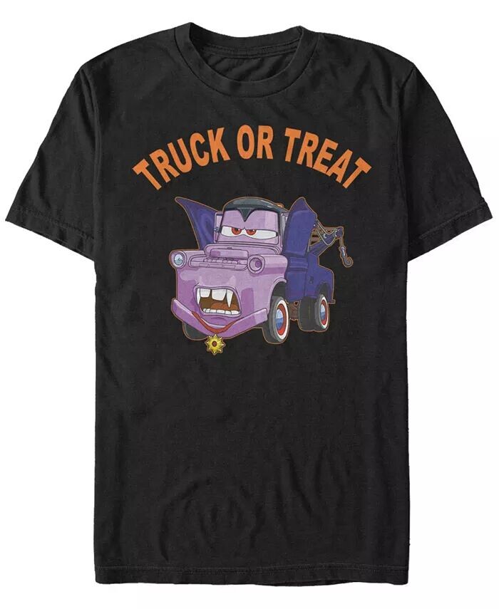 Футболка с коротким рукавом для мужчин Disney Pixar Cars Vampire Mater Truck or Treat Fifth Sun, черный
Футболка с коротким рукавом для мужчин Disney Pixar Cars Vampire Mater Truck or Treat Fifth Sun, черный