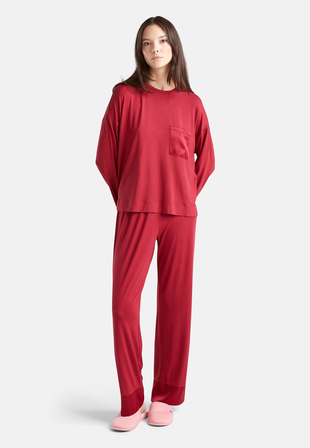 Топ с длинными рукавами WITH STRETCH BREAST POCKET United Colors of Benetton, красный
Топ с длинными рукавами WITH STRETCH BREAST POCKET United Colors of Benetton, красный