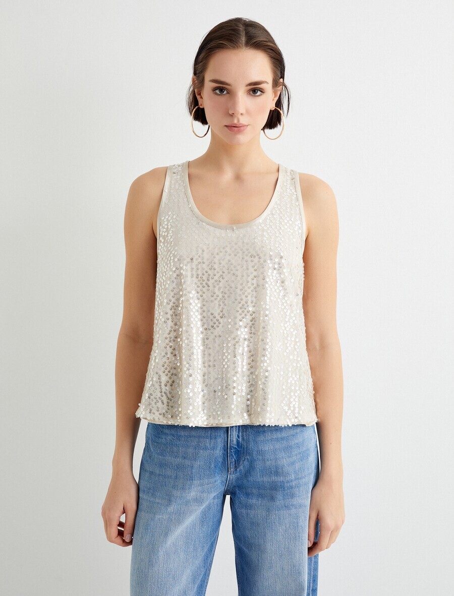 Вечерний топ Koton Top, золотой
Вечерний топ Koton Top, золотой