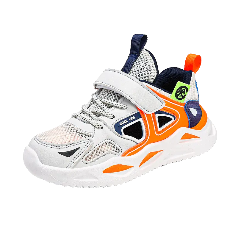 Детские кроссовки с низким верхом и противоскользящей амортизацией KUPE, серый/оранжевый
Детские кроссовки с низким верхом и противоскользящей амортизацией KUPE, серый/оранжевый