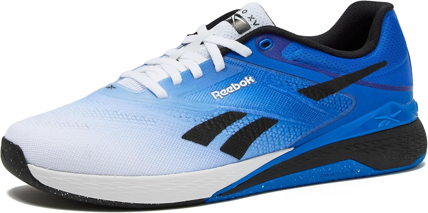 Мужские кроссовки Reebok Nano X5, для кросс-тренинга и легкого бега, белый/синий/черный
Мужские кроссовки Reebok Nano X5, для кросс-тренинга и легкого бега, белый/синий/черный