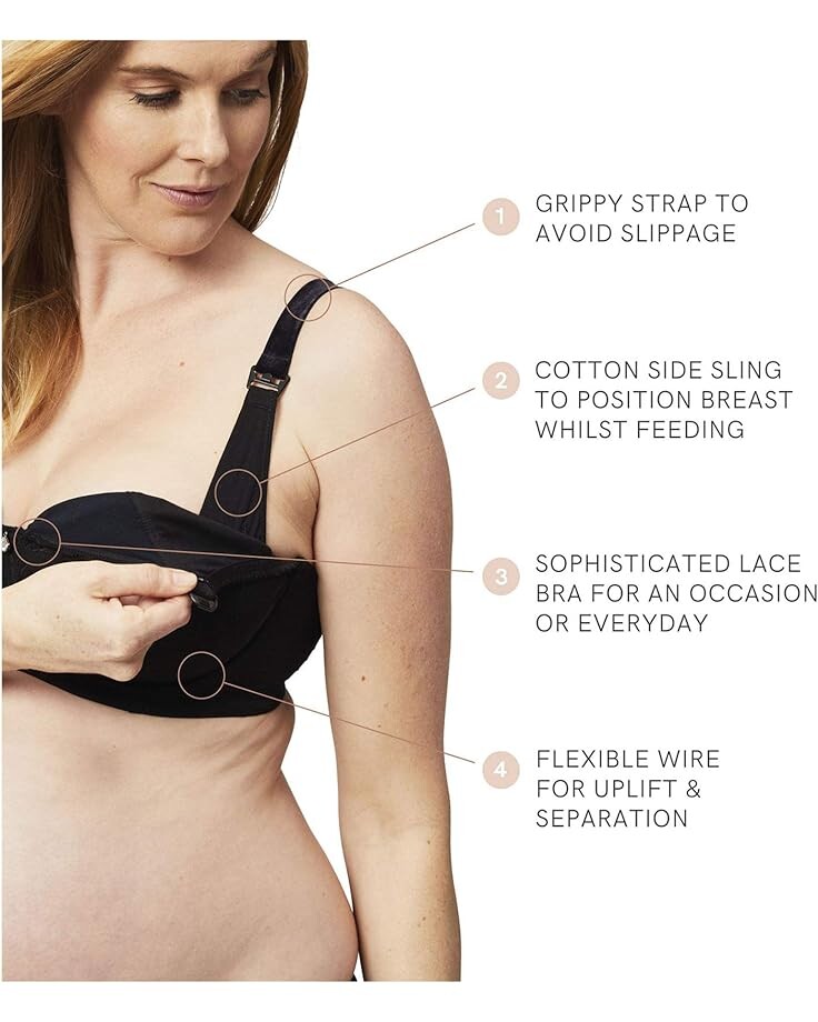 Бюстгальтер Cake Maternity TimTams Flexible Wire Balconette Nursing Bra, черный
Бюстгальтер Cake Maternity TimTams Flexible Wire Balconette Nursing Bra, черный