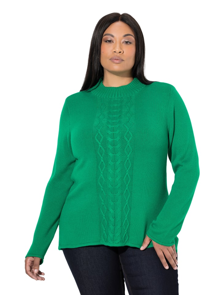 Ulla Popken Свитер изумрудно-зеленого цвета
Ulla Popken Свитер изумрудно-зеленого цвета