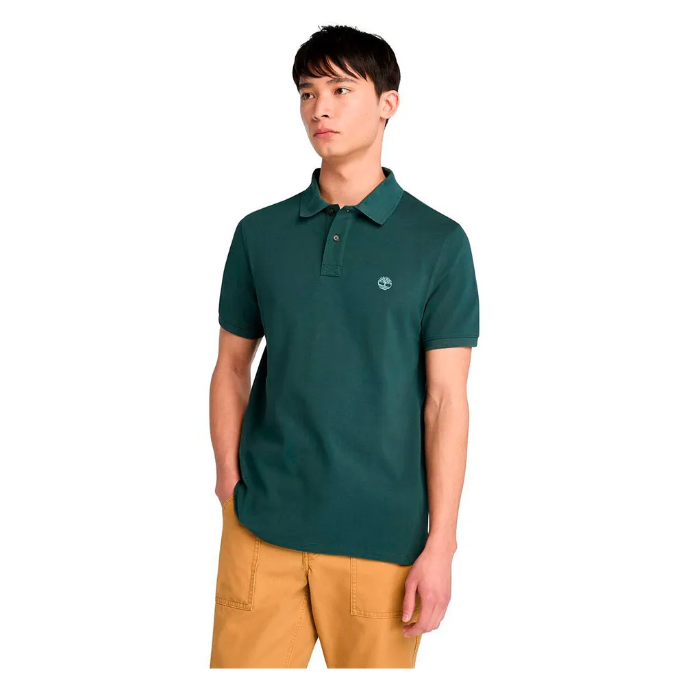 Поло с коротким рукавом Timberland Millers River Pique, зеленый
Поло с коротким рукавом Timberland Millers River Pique, зеленый