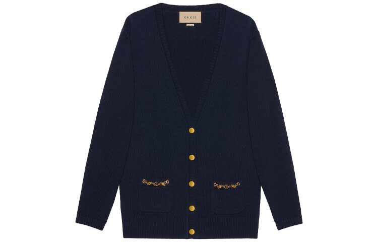 Кашемировый свитер женский темно-синий Gucci
Кашемировый свитер женский темно-синий Gucci