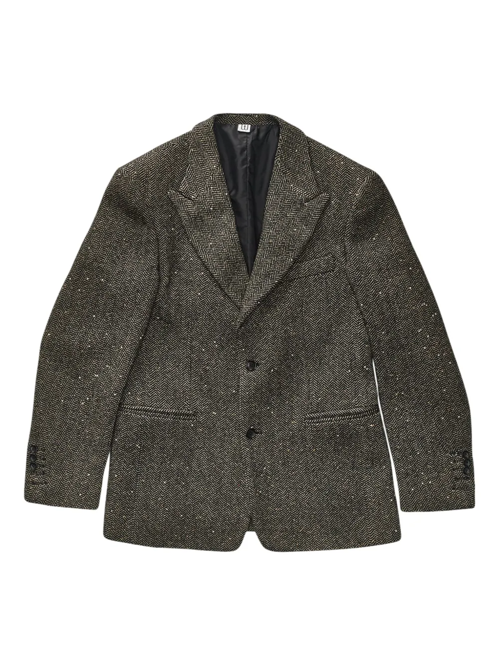 Блейзер с узором «елочка», расшитый пайетками Winnie NY, черный
Блейзер с узором «елочка», расшитый пайетками Winnie NY, черный