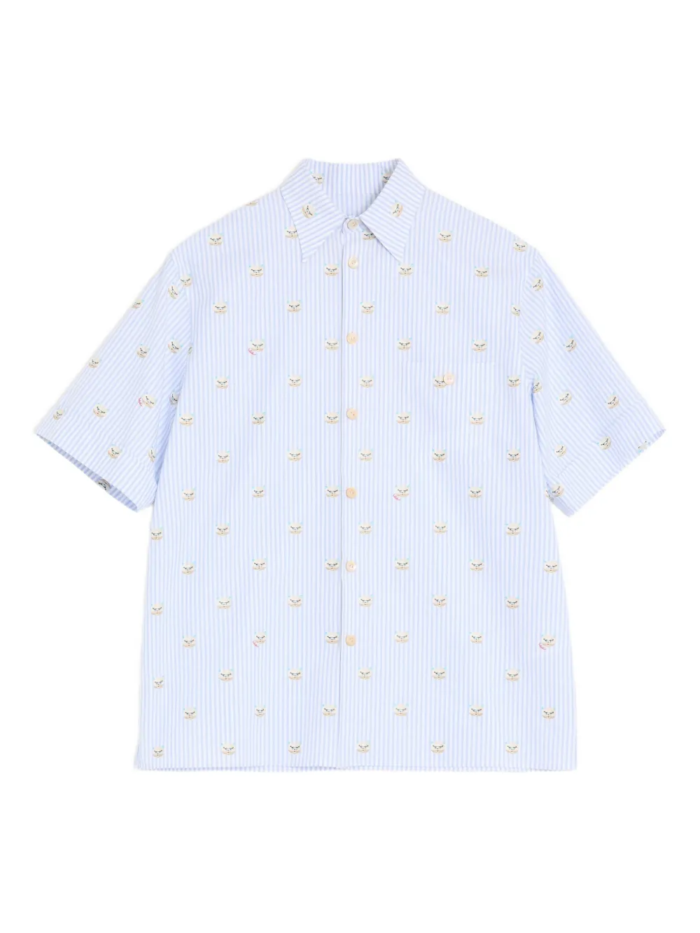 Рубашка Le Chat De La Maison Valentino Garavani, синий
Рубашка Le Chat De La Maison Valentino Garavani, синий