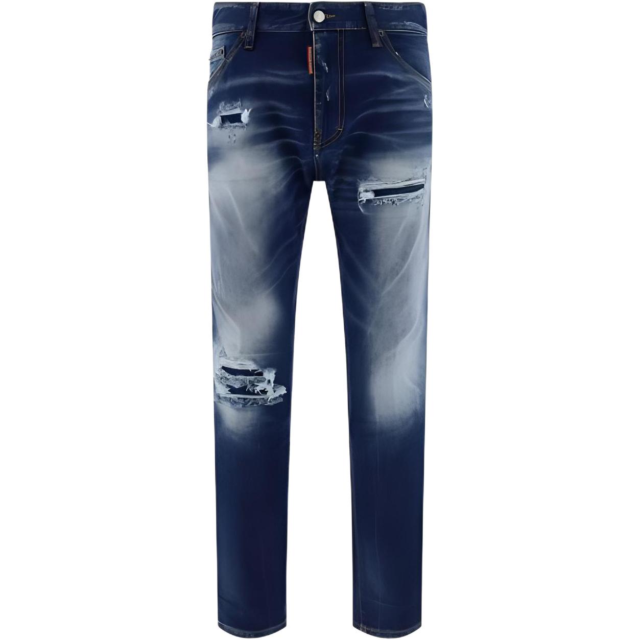 DSQUARED 2 Dsquared2 потертые светлые джинсы Super Fade Wash Slim
DSQUARED 2 Dsquared2 потертые светлые джинсы Super Fade Wash Slim