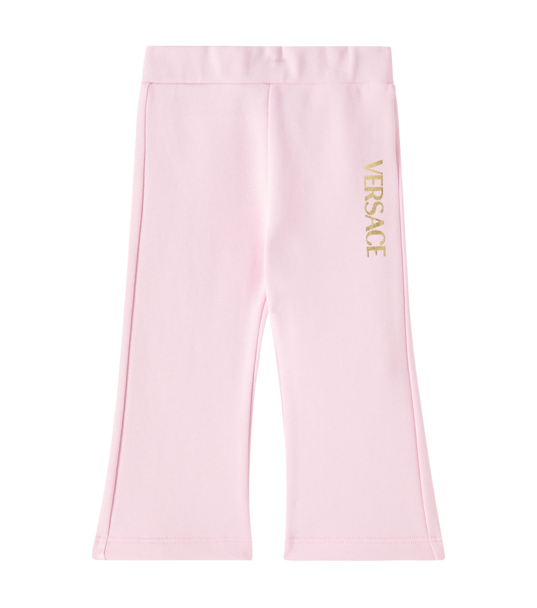 Детские спортивные штаны из хлопкового джерси с логотипом Versace Kids, Pastel Pink + Gold
Детские спортивные штаны из хлопкового джерси с логотипом Versace Kids, Pastel Pink + Gold