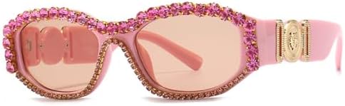 Ретро-солнцезащитные очки неправильной квадратной формы для женщин и мужчин, модные солнцезащитные очки в маленькой оправе, трендовые модели с защитой от УФ-излучения UV400 MTZJH, Pink
Ретро-солнцезащитные очки неправильной квадратной формы для женщин и мужчин, модные солнцезащитные очки в маленькой оправе, трендовые модели с защитой от УФ-излучения UV400 MTZJH, Pink