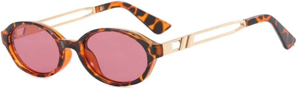 Модные винтажные солнцезащитные очки в маленькой полой оправе для женщин и мужчин, овальные солнцезащитные очки с защитой от УФ-излучения UV400 VVTWSSW, Leopard Purple
Модные винтажные солнцезащитные очки в маленькой полой оправе для женщин и мужчин, овальные солнцезащитные очки с защитой от УФ-излучения UV400 VVTWSSW, Leopard Purple