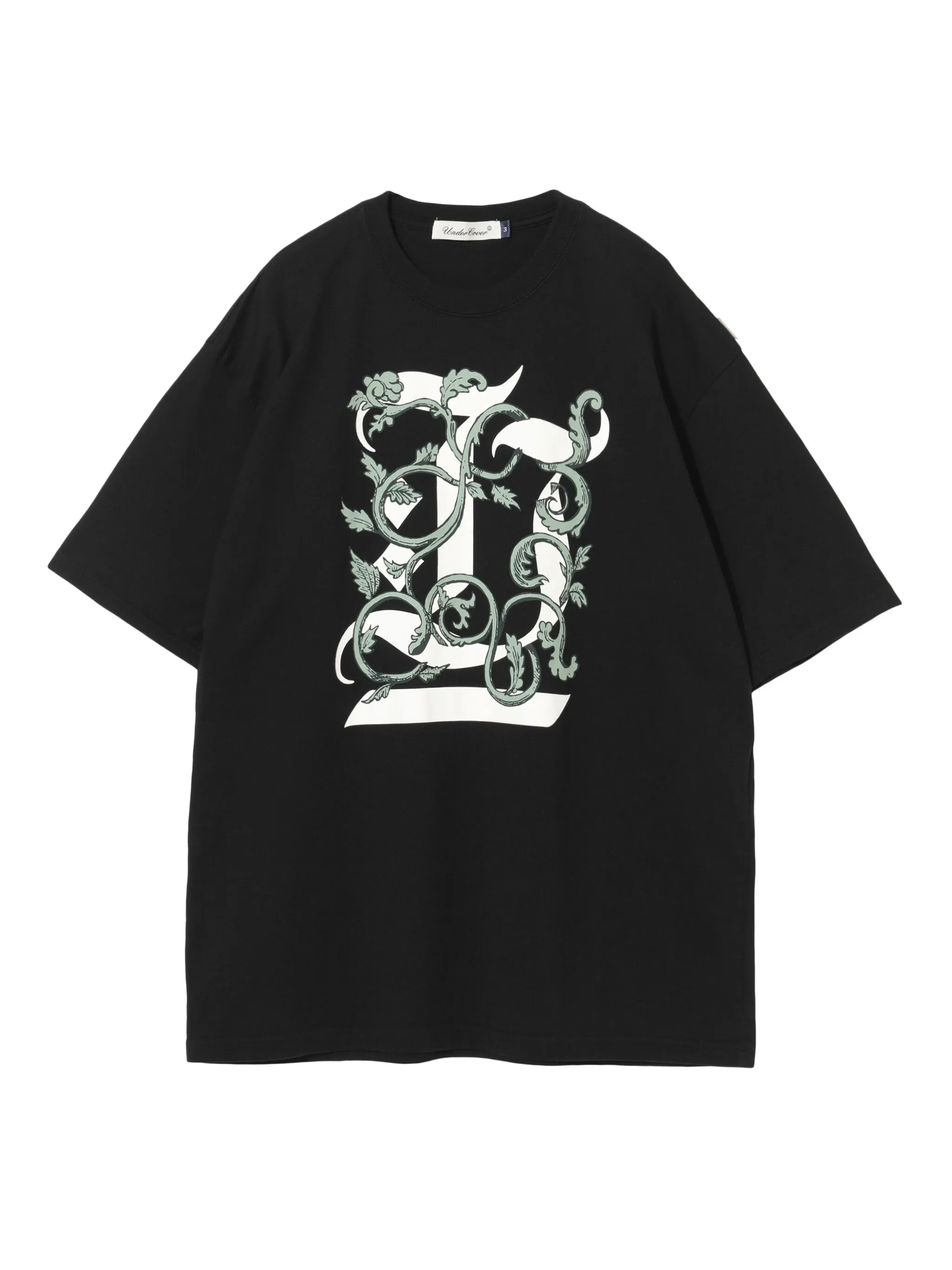 Футболка с монограммой и цветочным принтом Undercover, черный
Футболка с монограммой и цветочным принтом Undercover, черный