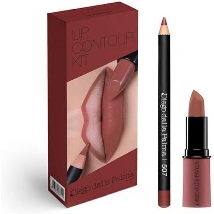 Набор для контура губ Rossetto+Matita 507 Марсала, Diego Dalla Palma
Набор для контура губ Rossetto+Matita 507 Марсала, Diego Dalla Palma