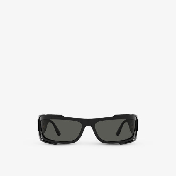 Солнцезащитные очки из ацетата в прямоугольной оправе с фирменным логотипом VE4446 Versace, черный
Солнцезащитные очки из ацетата в прямоугольной оправе с фирменным логотипом VE4446 Versace, черный