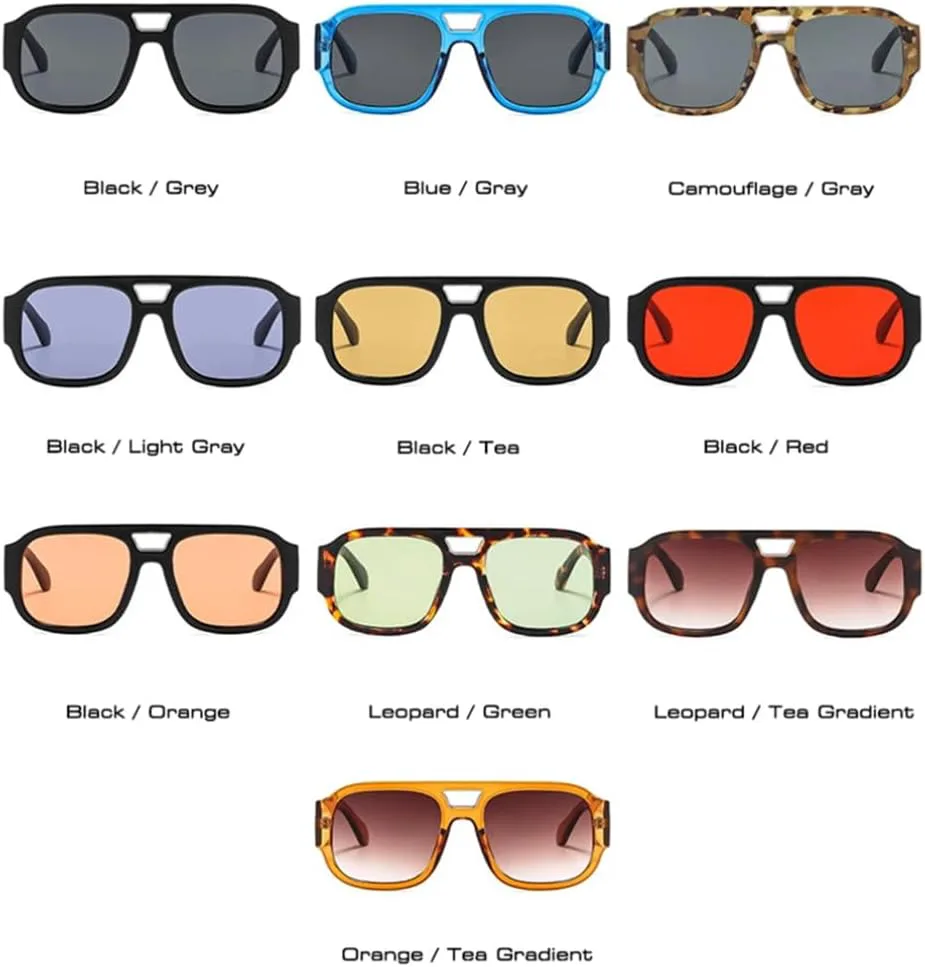 Мужские солнцезащитные очки в стиле ретро с двойной перемычкой, модные солнцезащитные очки с леопардовым принтом, женские в стиле панк с градиентом VFDHN, 3
Мужские солнцезащитные очки в стиле ретро с двойной перемычкой, модные солнцезащитные очки с леопардовым принтом, женские в стиле панк с градиентом VFDHN, 3