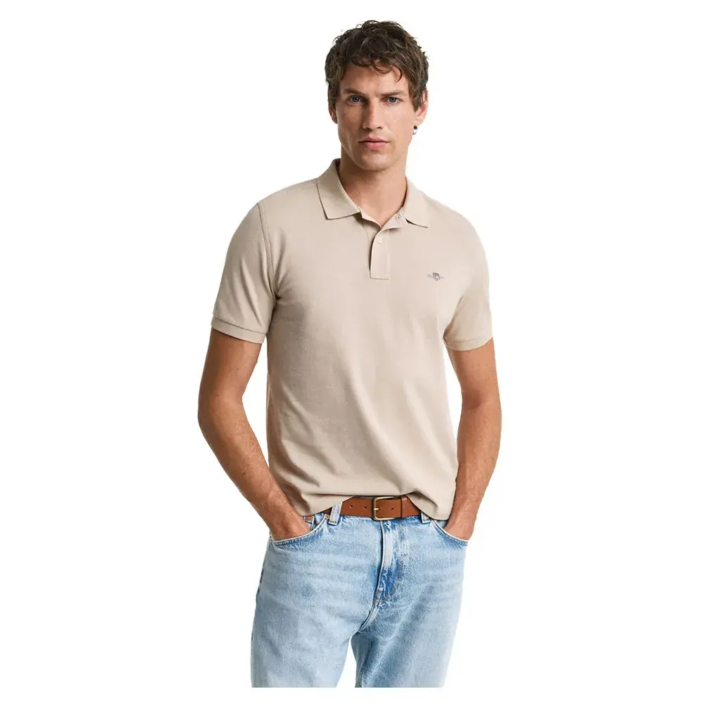 Поло с коротким рукавом Gant 2210, бежевый
Поло с коротким рукавом Gant 2210, бежевый