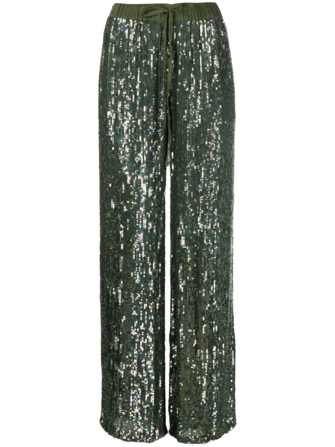P.A.R.O.S.H. широкие брюки с пайетками, зеленый
P.A.R.O.S.H. широкие брюки с пайетками, зеленый