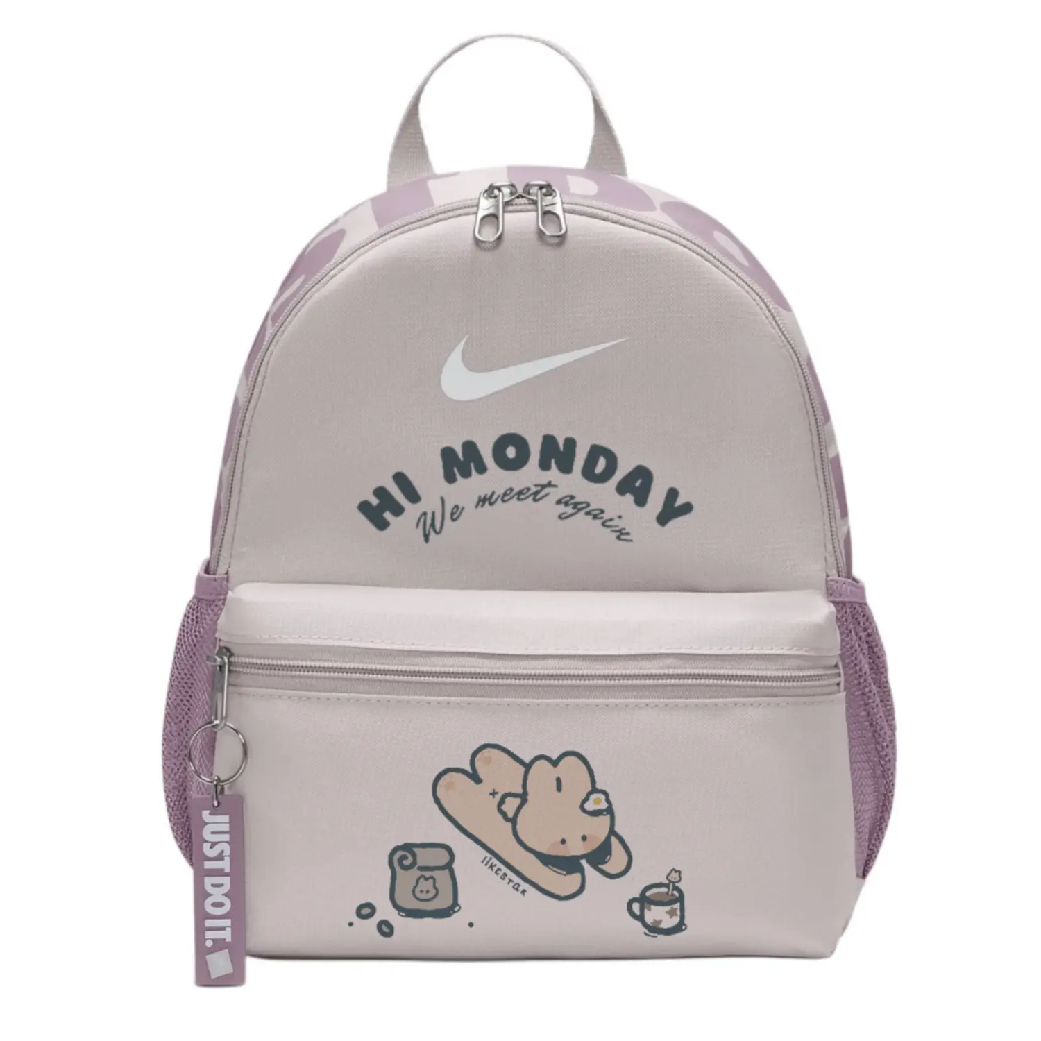 Nike Тканевый рюкзак женский серый фиолетовый красный, Lie flat rabbit
Nike Тканевый рюкзак женский серый фиолетовый красный, Lie flat rabbit