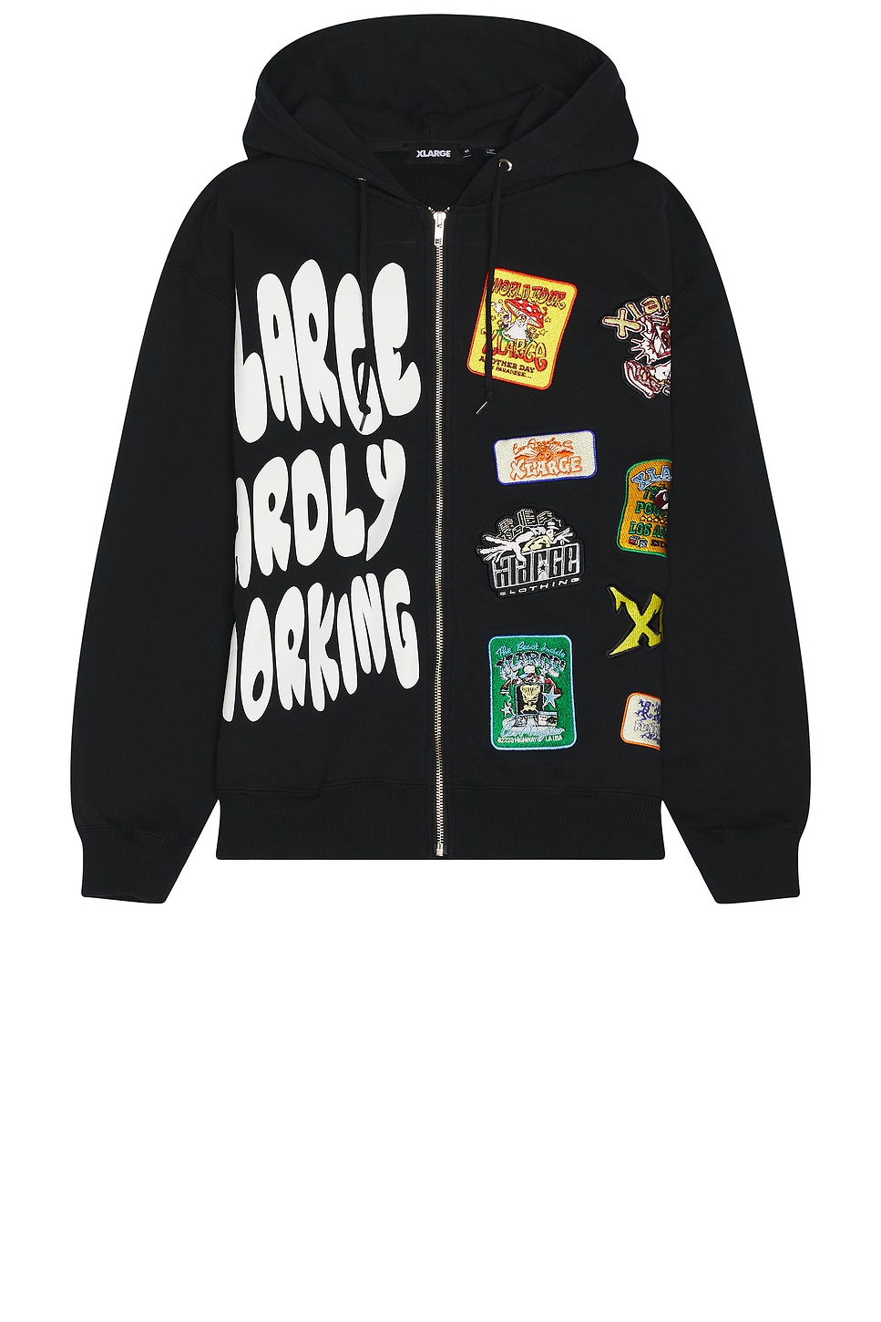 Толстовка на молнии с множеством логотипов Xlarge, black
Толстовка на молнии с множеством логотипов Xlarge, black