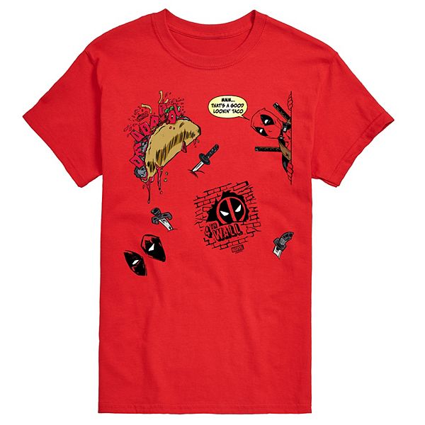 Футболка с коллажем Big & Tall Deadpool Marvel
Футболка с коллажем Big & Tall Deadpool Marvel