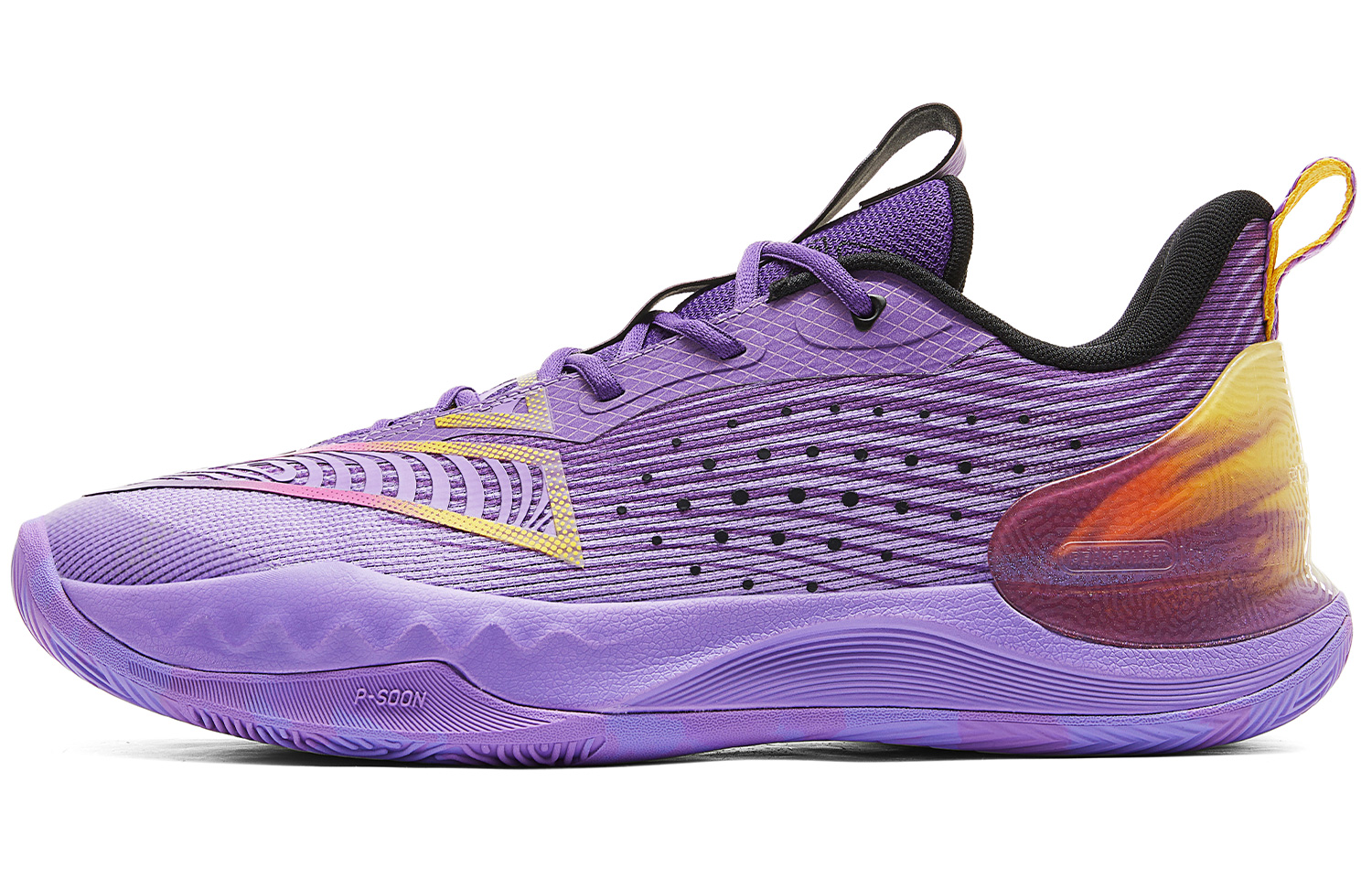 PEAK Баскетбольные кроссовки Taichi Large Triangle 4.0, низкие, мужские, с фиолетовым цветочным принтом
PEAK Баскетбольные кроссовки Taichi Large Triangle 4.0, низкие, мужские, с фиолетовым цветочным принтом