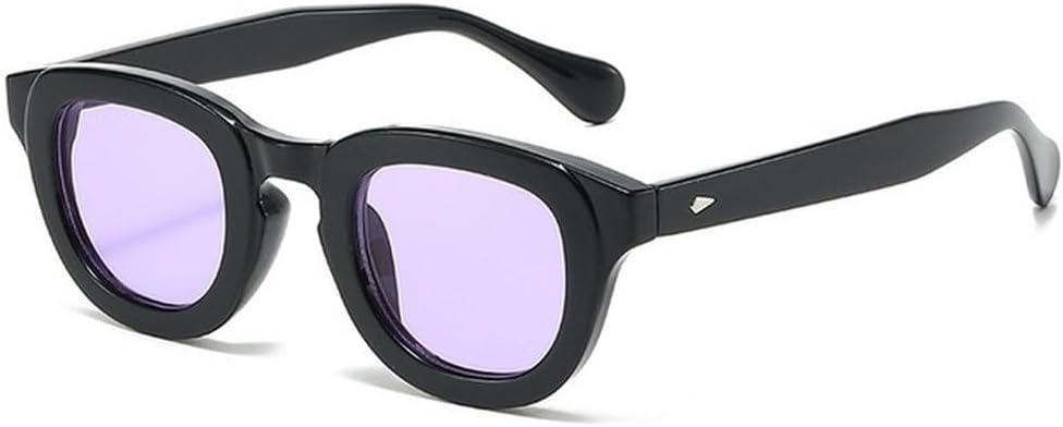 Овальные солнцезащитные очки для женщин с заклепками, защита от УФ-излучения UV400, винтажные круглые солнцезащитные очки для мужчин, модные роскошные солнцезащитные очки с леопардовым принтом TVTBBVV, Black Purple
Овальные солнцезащитные очки для женщин с заклепками, защита от УФ-излучения UV400, винтажные круглые солнцезащитные очки для мужчин, модные роскошные солнцезащитные очки с леопардовым принтом TVTBBVV, Black Purple