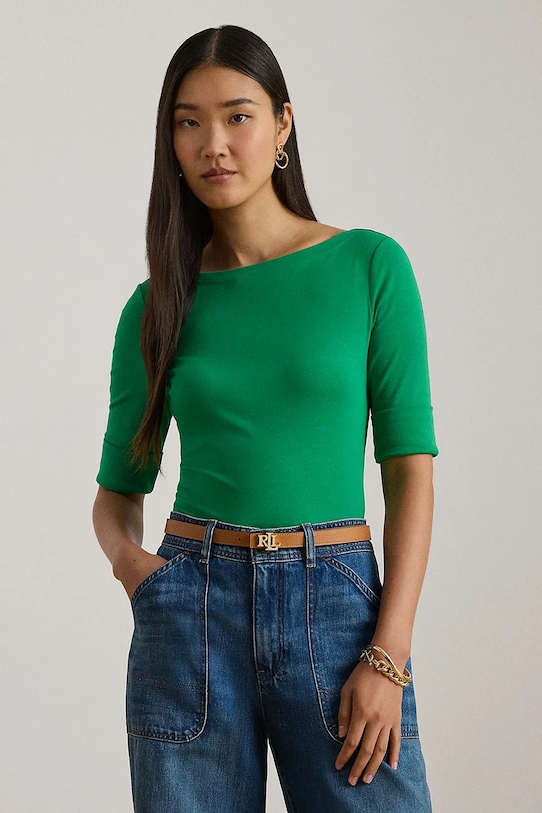 Футболка Lauren Ralph Lauren, зеленый
Футболка Lauren Ralph Lauren, зеленый