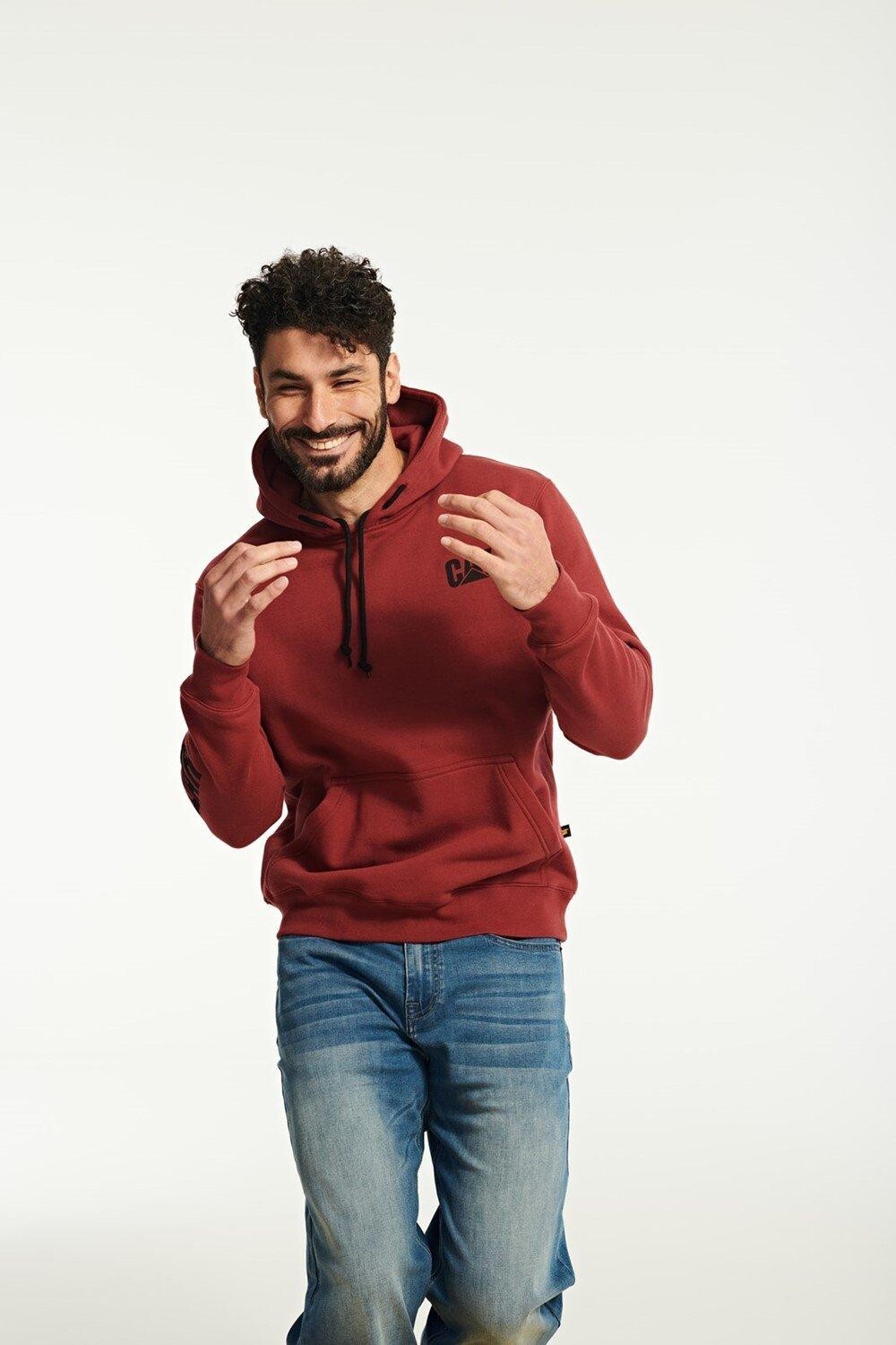 Толстовка с капюшоном и баннером торговой марки Caterpillar, красный
Толстовка с капюшоном и баннером торговой марки Caterpillar, красный