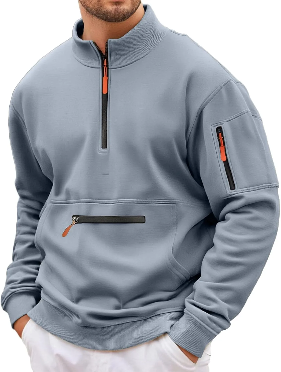 Мужской тактический свитшот RTRDE с длинным рукавом и карманами, M-3XL
Мужской тактический свитшот RTRDE с длинным рукавом и карманами, M-3XL