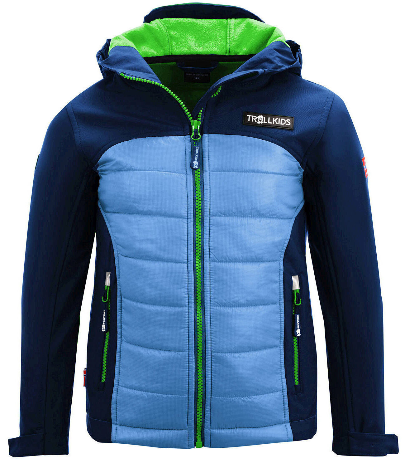 Куртка софтшелл Trollkids Hybrid Softshell Jacke Lysefjord, цвет Marineblau/Grün
Куртка софтшелл Trollkids Hybrid Softshell Jacke Lysefjord, цвет Marineblau/Grün