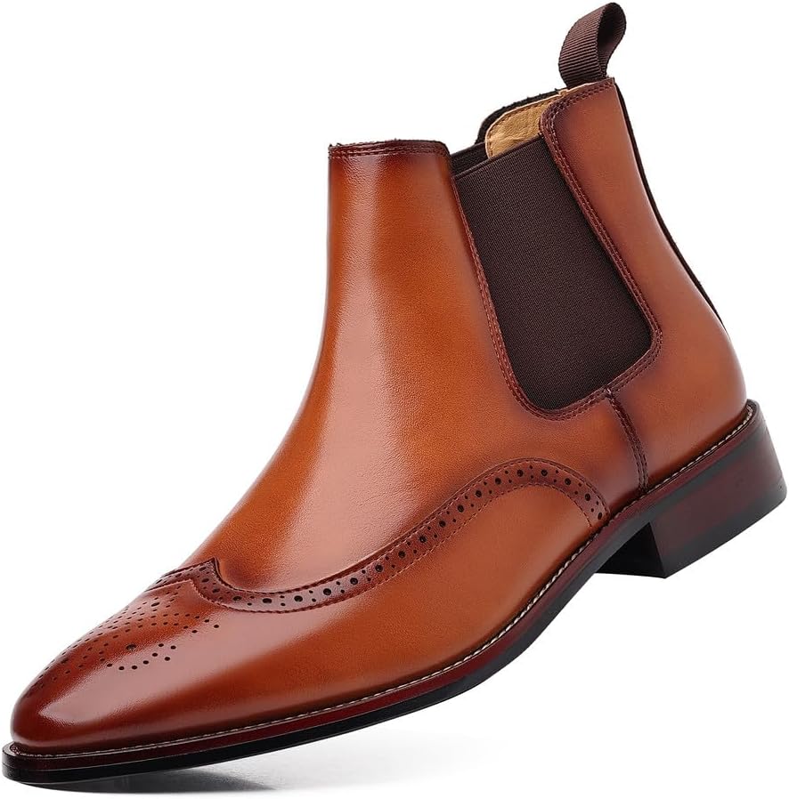 Мужские ботинки Chelsea Santimon с декоративной шнуровкой, слипоны, и повседневные ботинки до щиколотки, коричневый
Мужские ботинки Chelsea Santimon с декоративной шнуровкой, слипоны, и повседневные ботинки до щиколотки, коричневый