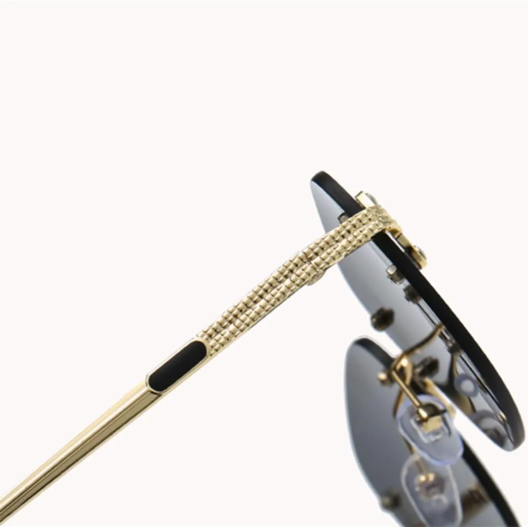 Роскошные панк-очки в металлической оправе, овальные, для женщин и мужчин, для путешествий и вечеринок, модные, с защитой от УФ-излучения UV400 TVTBBVV, Gold Gray
Роскошные панк-очки в металлической оправе, овальные, для женщин и мужчин, для путешествий и вечеринок, модные, с защитой от УФ-излучения UV400 TVTBBVV, Gold Gray