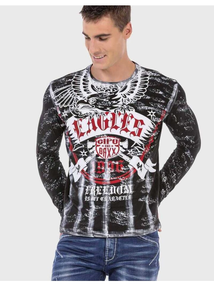 Функциональный лонгслив Cipo & Baxx, черный
Функциональный лонгслив Cipo & Baxx, черный