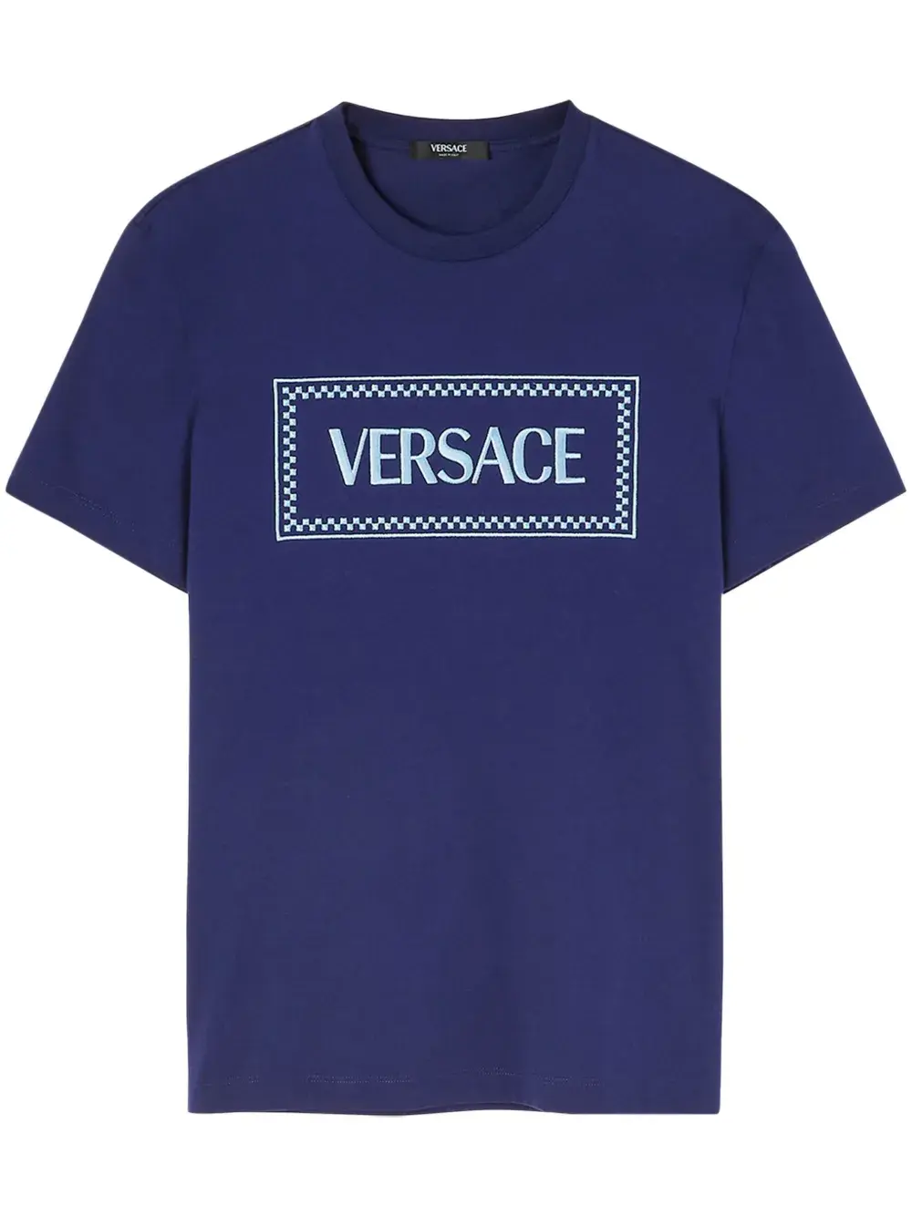 Футболка с вышитым логотипом VERSACE, синий
Футболка с вышитым логотипом VERSACE, синий