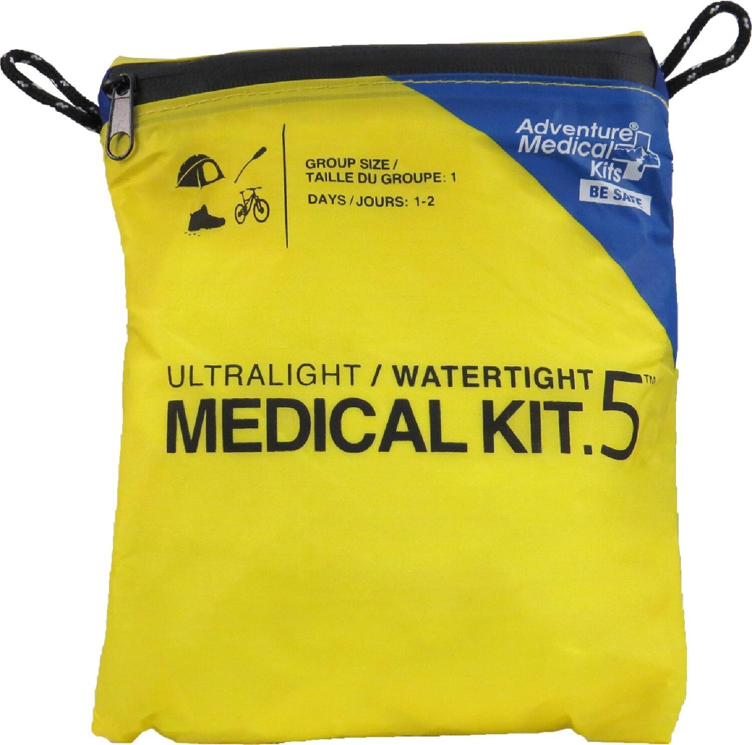 Сверхлегкая/водонепроницаемая медицинская аптечка калибра .5 Adventure Medical Kits
Сверхлегкая/водонепроницаемая медицинская аптечка калибра .5 Adventure Medical Kits
