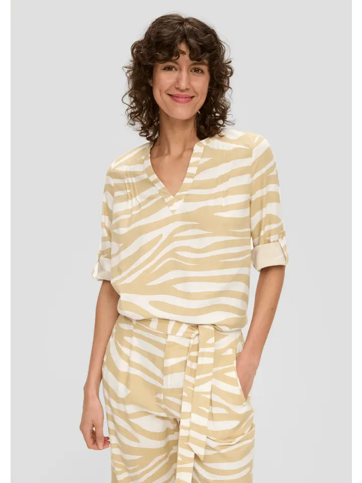 Блуза sOliver 3/4 Arm, бежевый
Блуза sOliver 3/4 Arm, бежевый