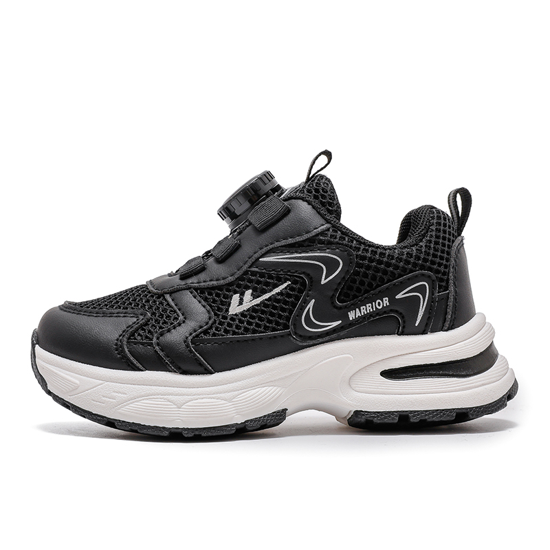 Детские повседневные кроссовки серии Cloud Sail с противоскользящей подошвой, легкой амортизацией и защитой от ударов WARRIOR, черный
Детские повседневные кроссовки серии Cloud Sail с противоскользящей подошвой, легкой амортизацией и защитой от ударов WARRIOR, черный
