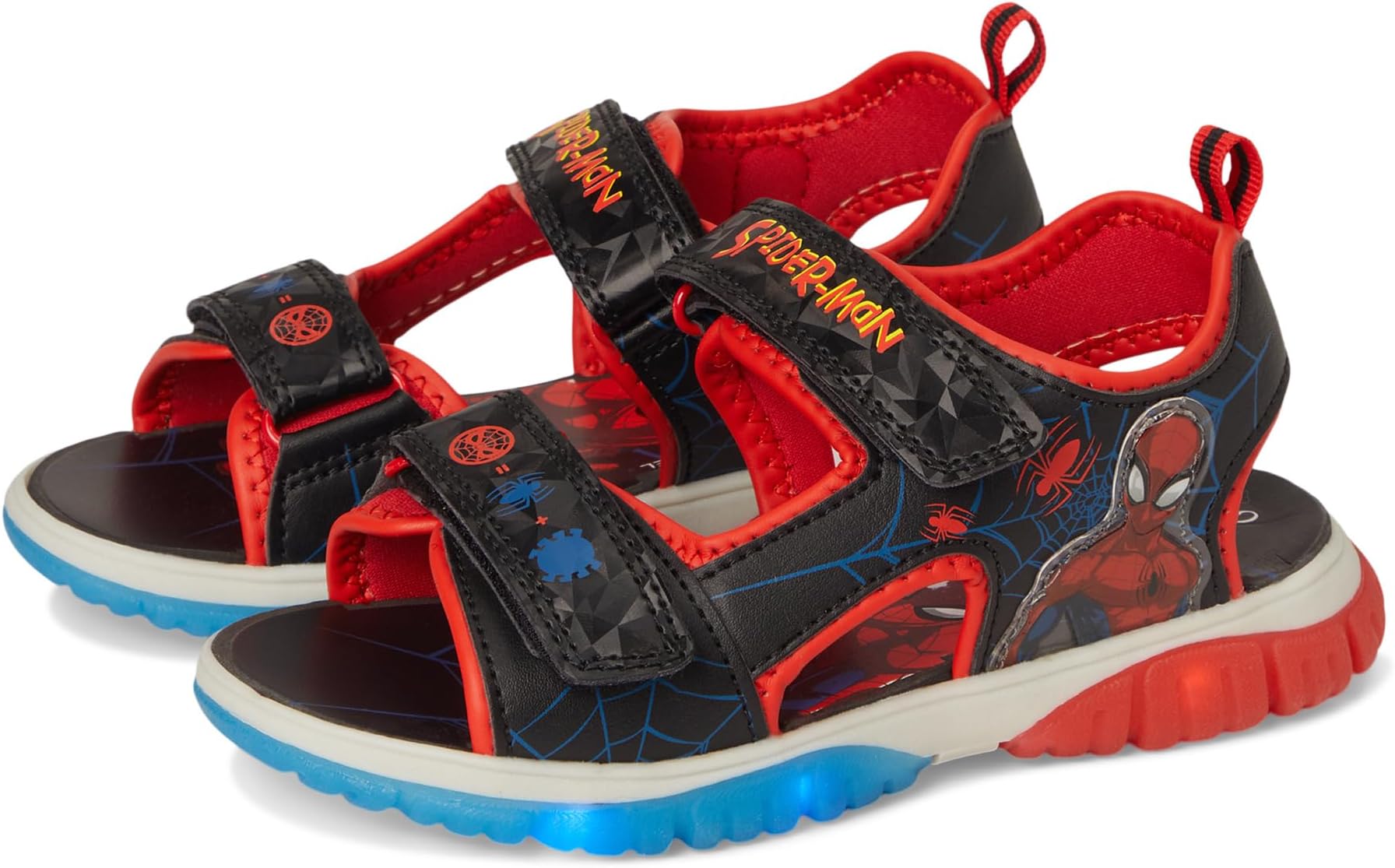 Сандалии Josmo Spiderman Lighted Sandal, цвет Black/Red
Сандалии Josmo Spiderman Lighted Sandal, цвет Black/Red