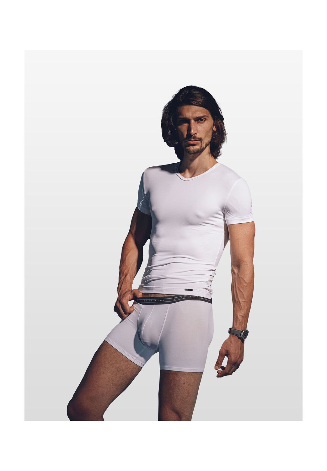 Брюки-боксеры в стиле ретро RED 2059 Olaf benz, белый
Брюки-боксеры в стиле ретро RED 2059 Olaf benz, белый