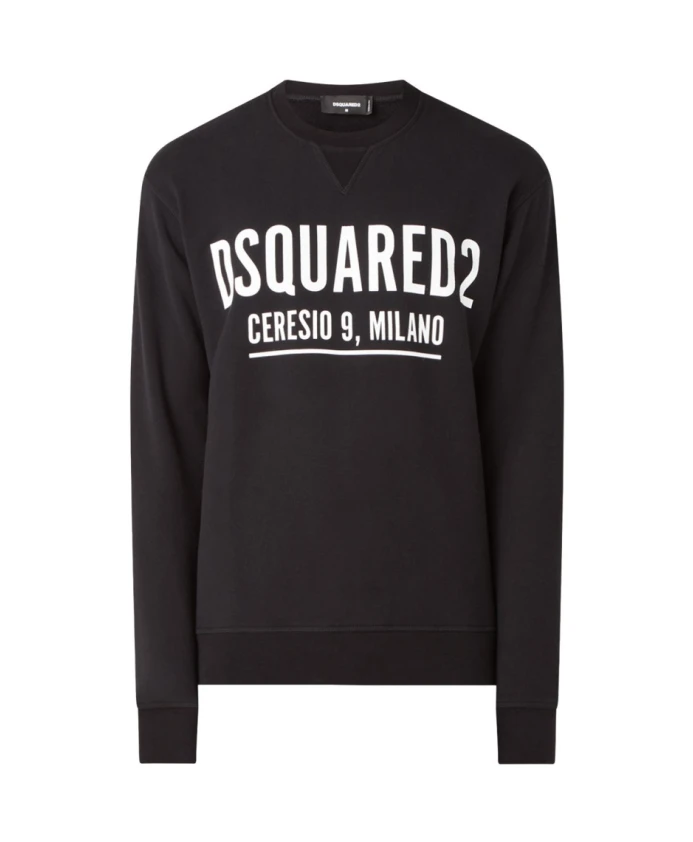 Черная толстовка с принтом, произведено в Италии. Dsquared2, черный
Черная толстовка с принтом, произведено в Италии. Dsquared2, черный