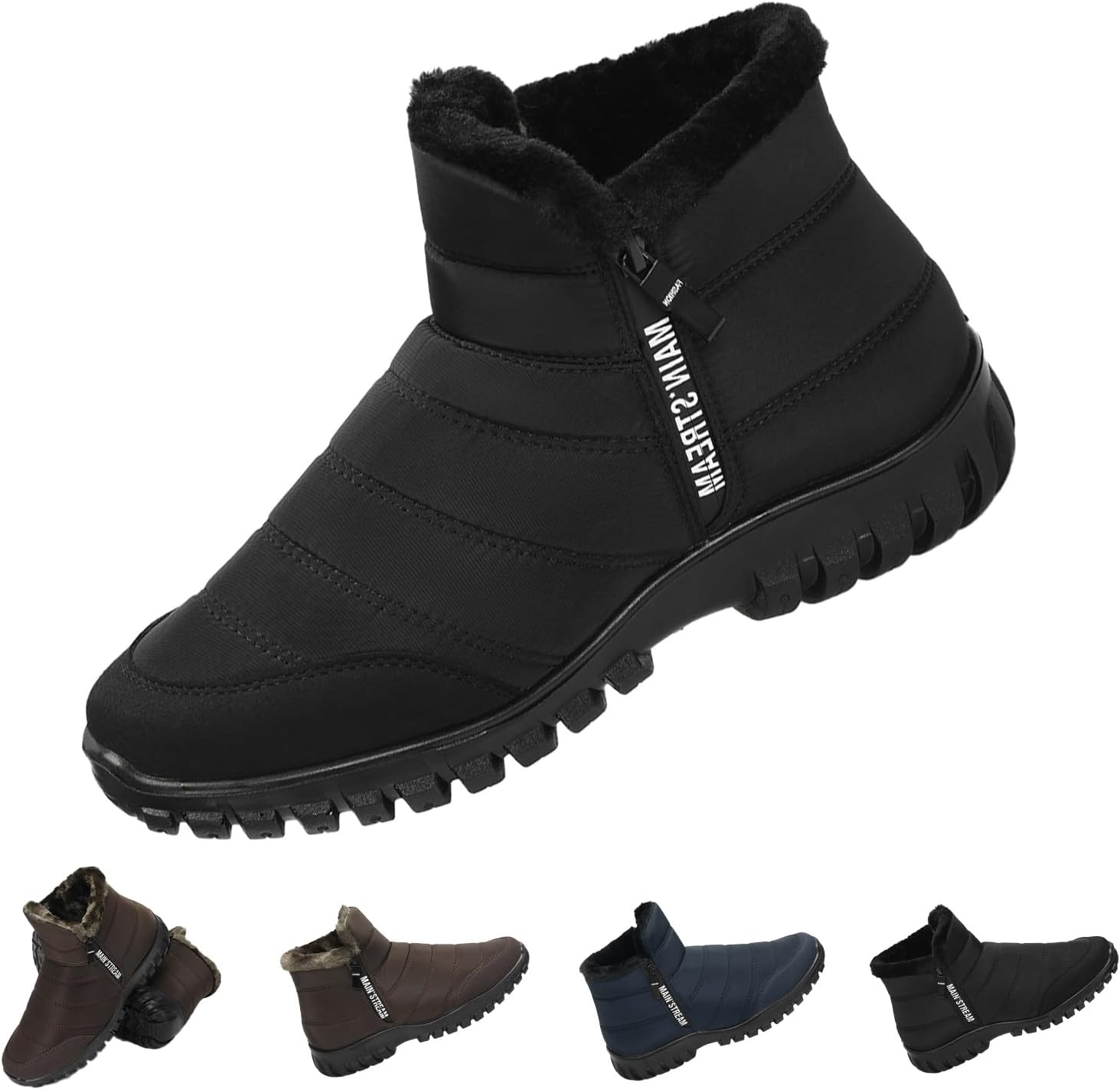 Мужские водонепроницаемые утепленные хлопковые зимние ботинки GHTRHSB, легкие зимние ботинки до щиколотки с молнией, ортопедические повседневные ботинки, черный
Мужские водонепроницаемые утепленные хлопковые зимние ботинки GHTRHSB, легкие зимние ботинки до щиколотки с молнией, ортопедические повседневные ботинки, черный